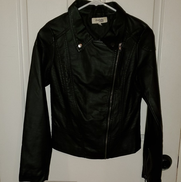 Charlotte Russe Jackets & Blazers - 💚 Charlotte Russe faux leather jacket